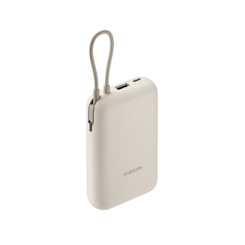 Xiaomi Power Bank 22.5W 10000mAh (Entegre Kablo) Tan