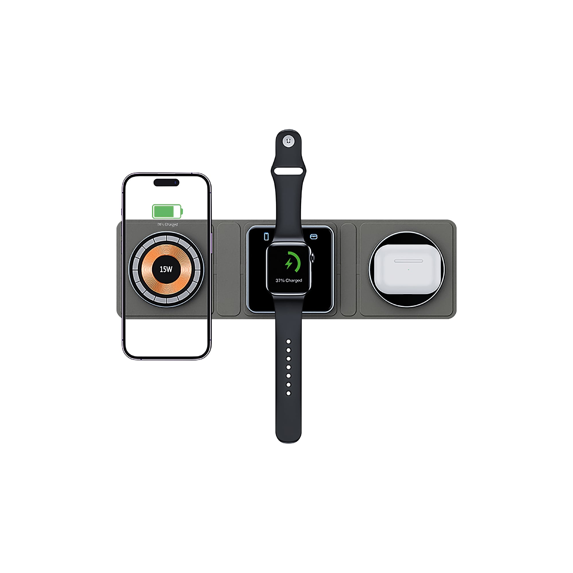 Sunix Mg-70 15w 3in1 Wireless Şarjer