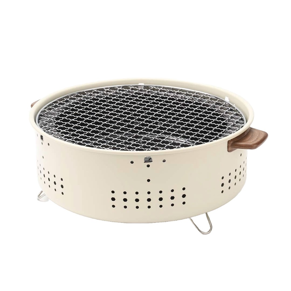 Porodo Lifestyle Campıng Mini Outdoor Rpoun Bbq Charcoal Grill Pd-lcmorg-ltbr