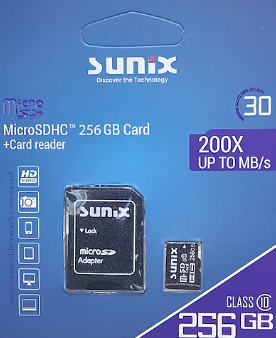 Sunix 256 Gb Hafıza Kartı