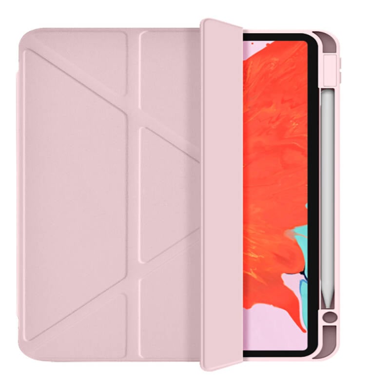 Wiwu iPad 10.9" iPad 10 & 11 Kapaklı Kılıf Pembe