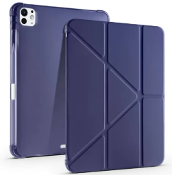 Wiwu iPad Pro 11" M4 Kapaklı Kılıf Mavi
