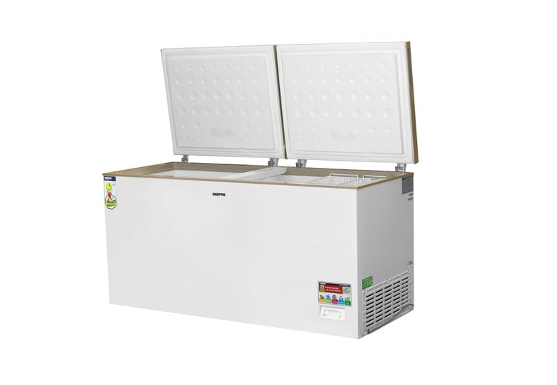 Geepas 550 Litre Çift Kapılı Yatay Derin Dondurucu Gcf55019