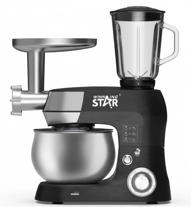 Winning Star Çok Amaçlı Hamur Yoğurma/blender/kıyma Makinesi Stand Mixer St-5305