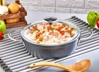 Polochef Galaxy Granit Ezme Basık 28 Cm Glb-128