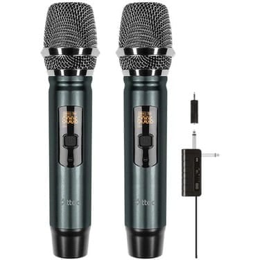Ttec 2mfs01s Kablosuz İkili Mikrofon Çift Alıcılı