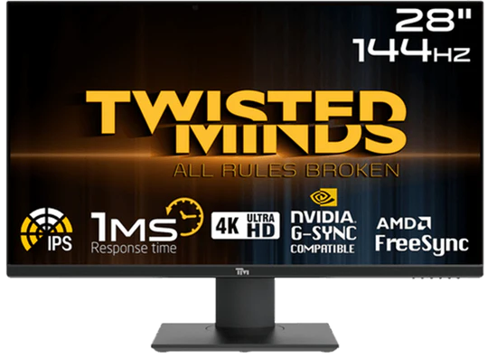 Twisted Minds TM28EUI UHD 28, 144Hz, 1ms, IPS, 4K Oyuncu Monitorü
