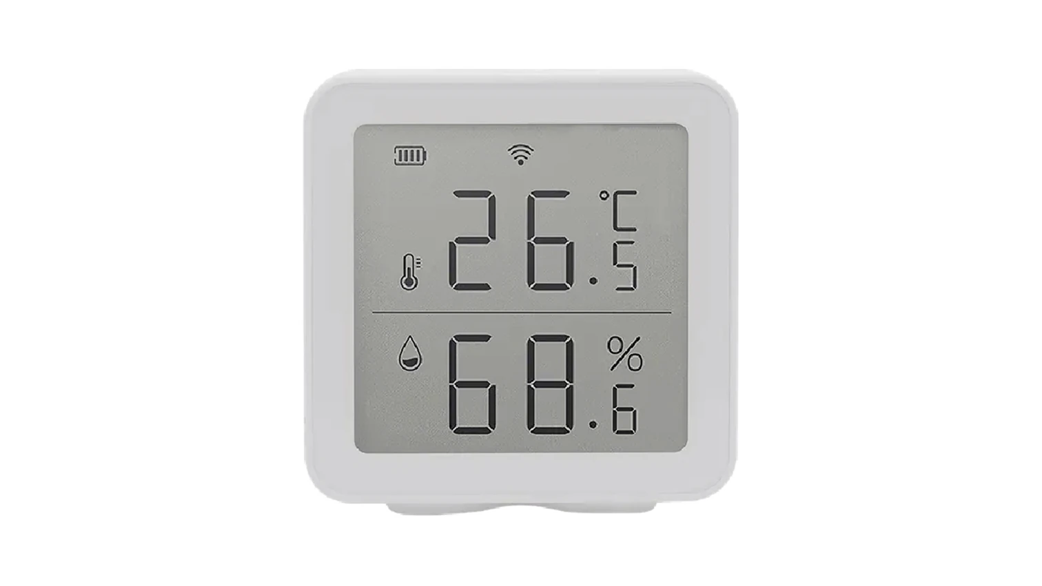 Xenon Smart X7508 Akıllı Dijital Termometre Uygulama Denetimli Wi-Fi İç Mekan Isı ve Nem Ölçer