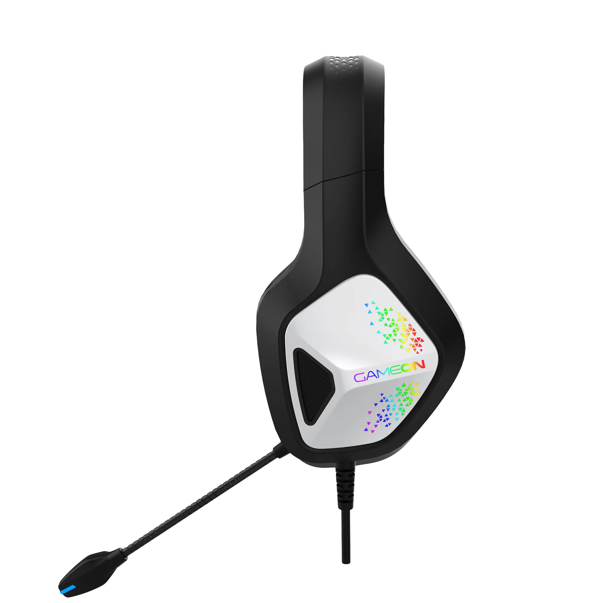 GameOn GOK905 Infernus RGB USB ve 3.5mm Oyuncu Kulaklığı, Siyah