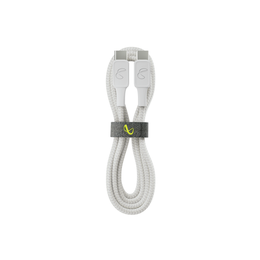InfinityLab InstantConnect USB-C - USB-C - 100W PD 5 Feet Ultra Hızlı Şarj Kablosu, Beyaz