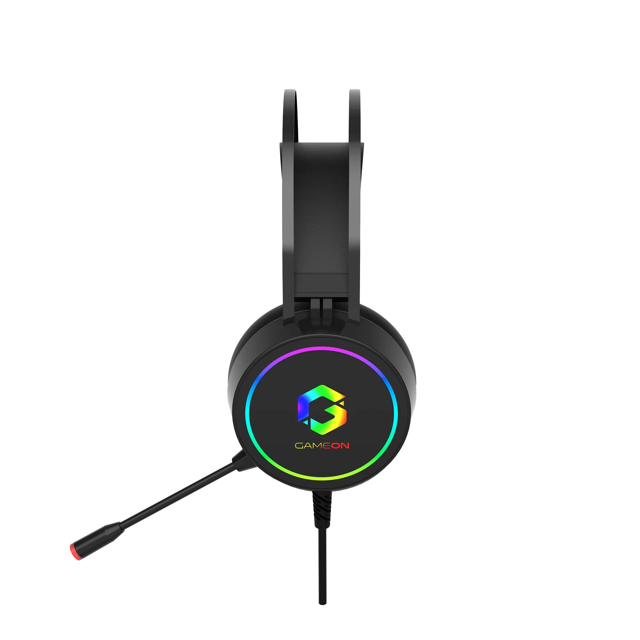 GameOn GOT200A Thunderstrike RGB USB ve 3.5mm Oyuncu Kulaklığı, Siyah