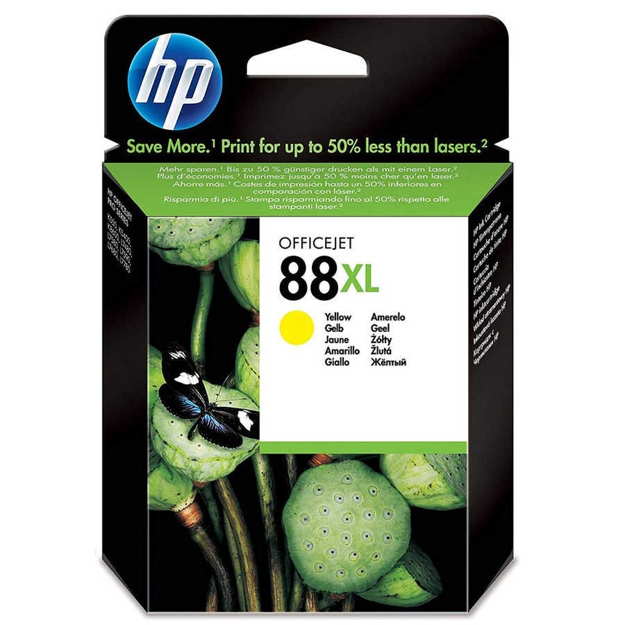 HP C9393A 88XL Orijinal Mürekkep Kartuşu, Sarı