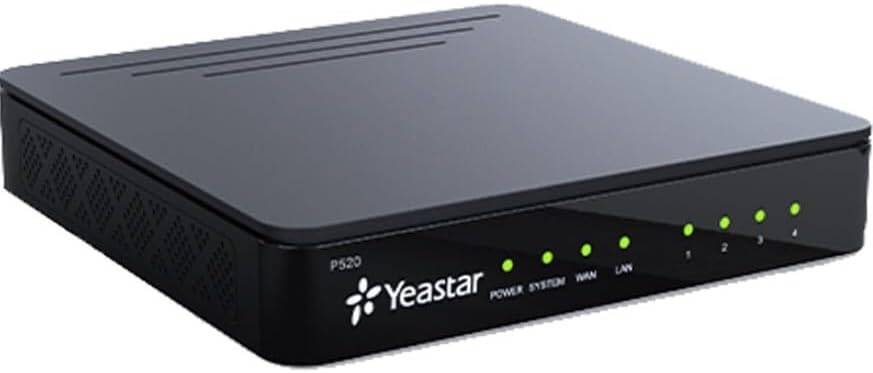 Yeastar P-Serisi P520 10/20 Kullanıcılı IP PBX Gelişmiş VoIP Telefon Santrali