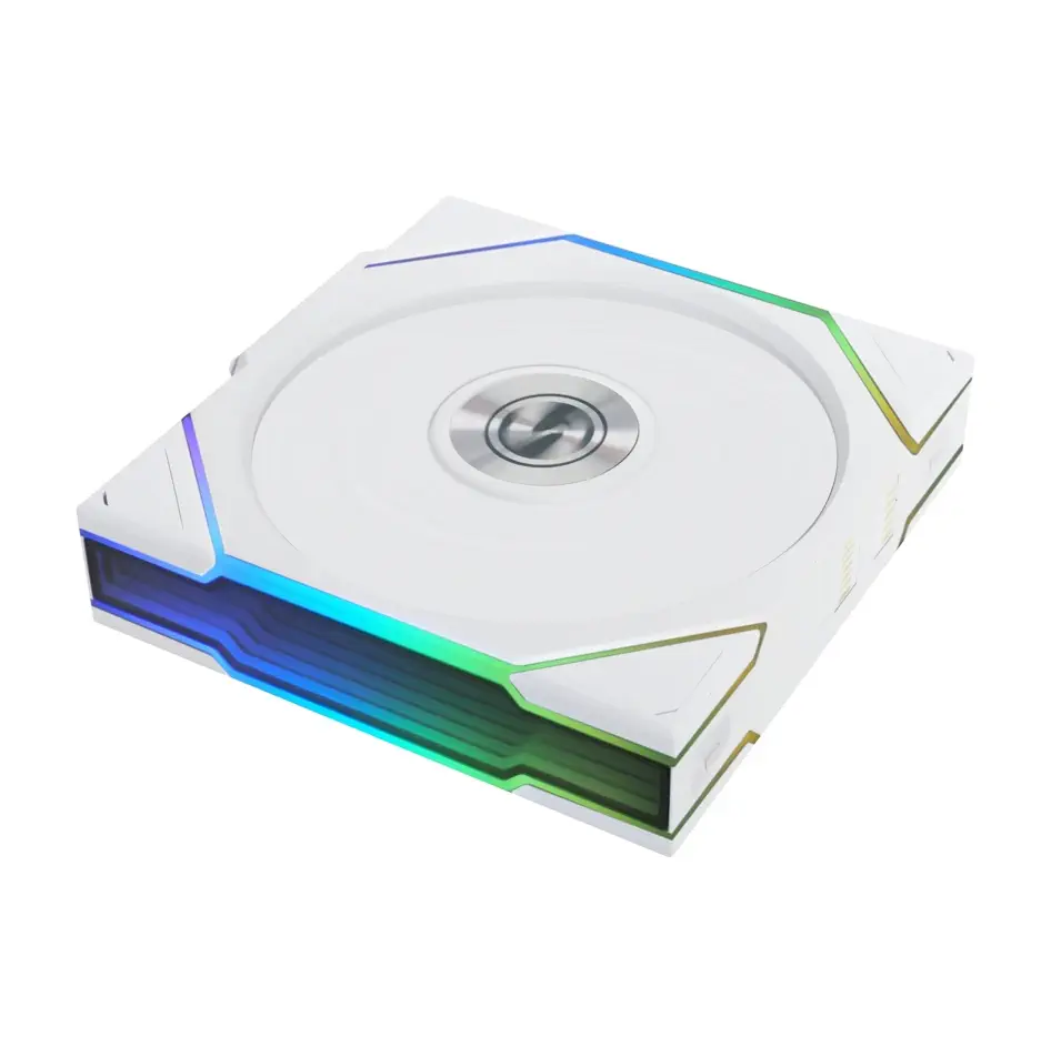 Lian Li G99.12TL1W1W.00 Uni Fan TL LCD Wireless 1x120mm Kasa Fanı, Beyaz
