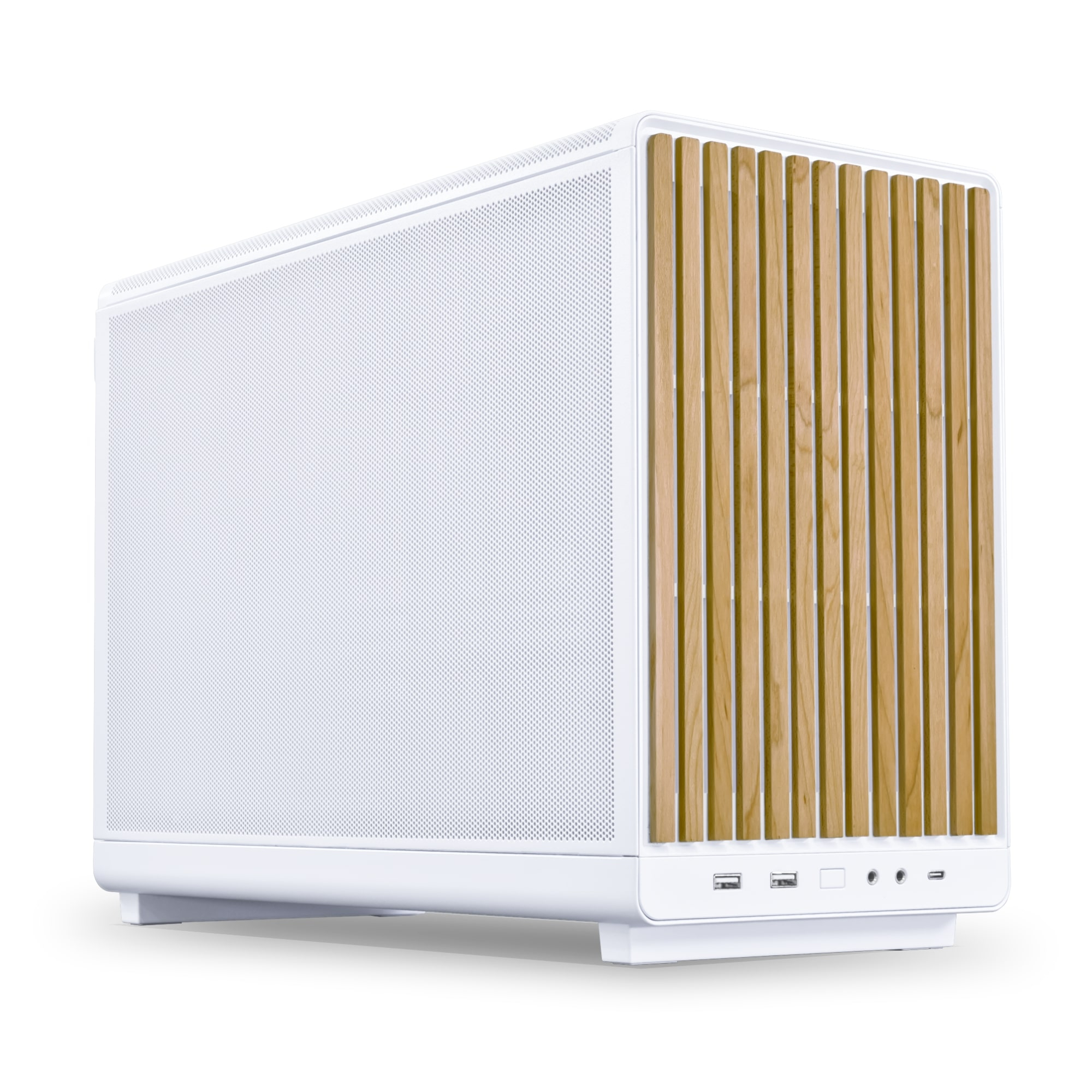 Lian Li G99.A3W-WD.00 Dan Case A3 Beyaz Ahşap M-ATX Mini-Tower Kasa
