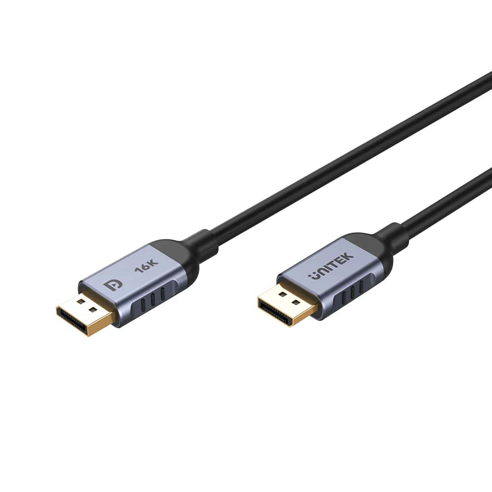 Unitek C1626GY01-2M Displayport Kablo v2.1 16K 2Mt