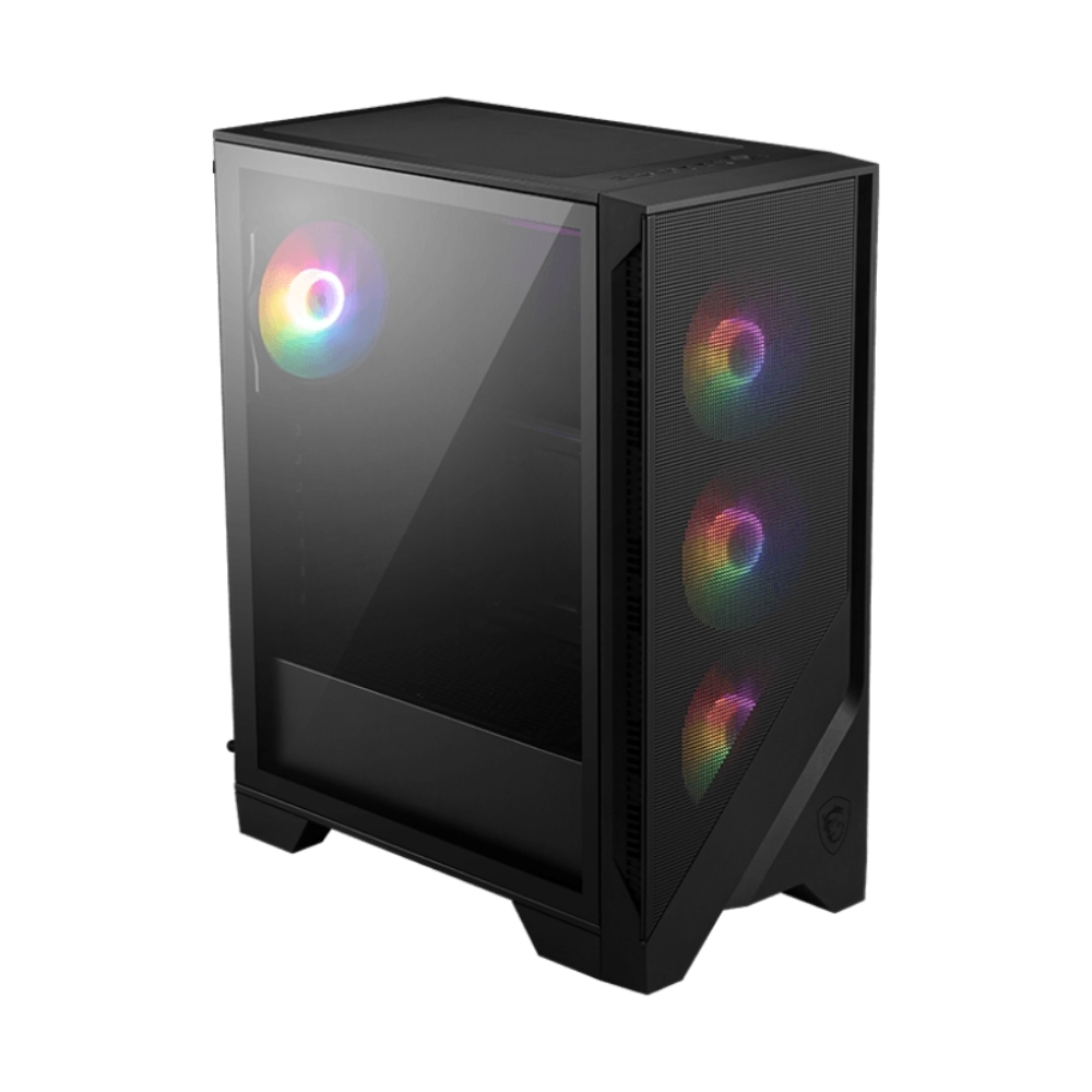 MSI MAG Forge 121A B75 PCIE5 750W Bronze 4x120mm Auto RGB Fan Tempered Glass ATX Gaming Kasa