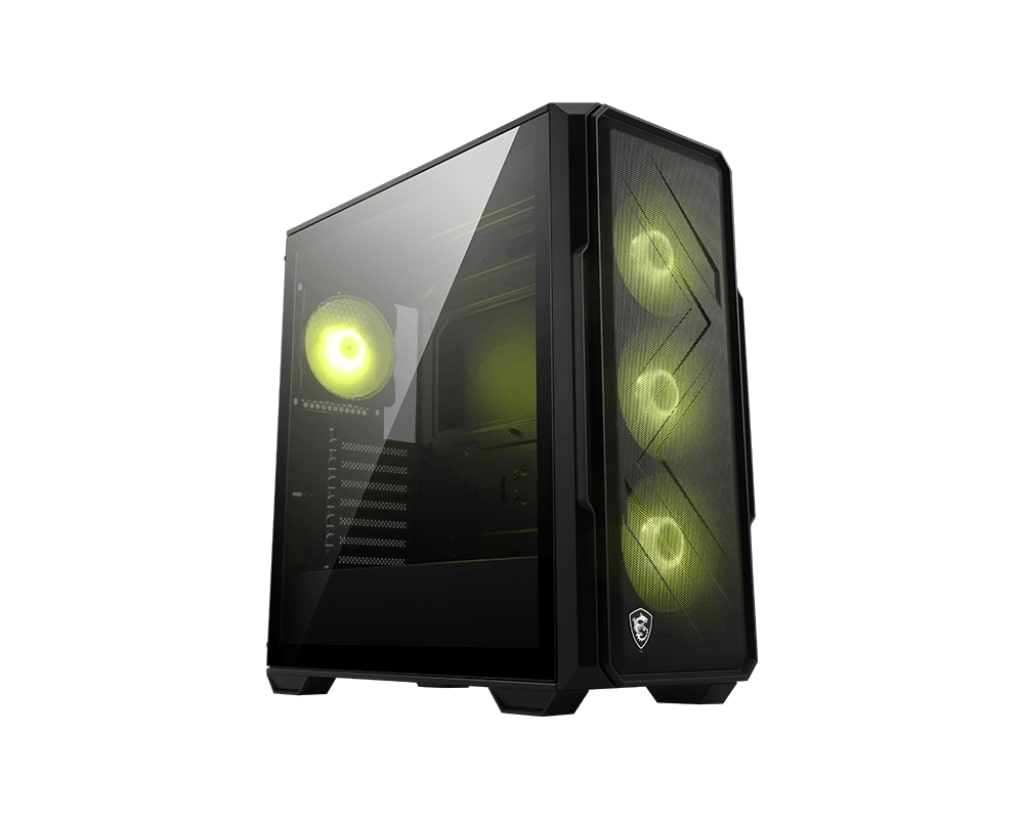 MSI MAG Forge 340R Airflow 4x ARGB Fan USB 3.2 Mid Tower Gaming Kasa, Siyah