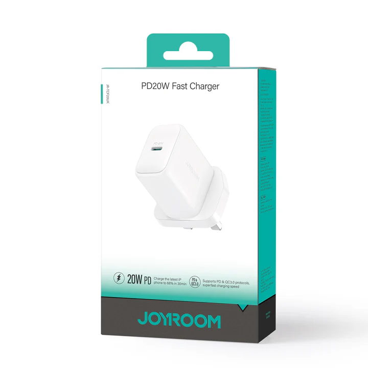 Joyroom JR-TCF20 20 W USB-C PD Hızlı Şarj Cihazı, USB-C - USB-C Kablo