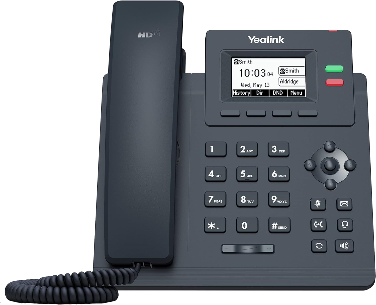 Yealink T31P PoE Destekli IP Telefon, Siyah