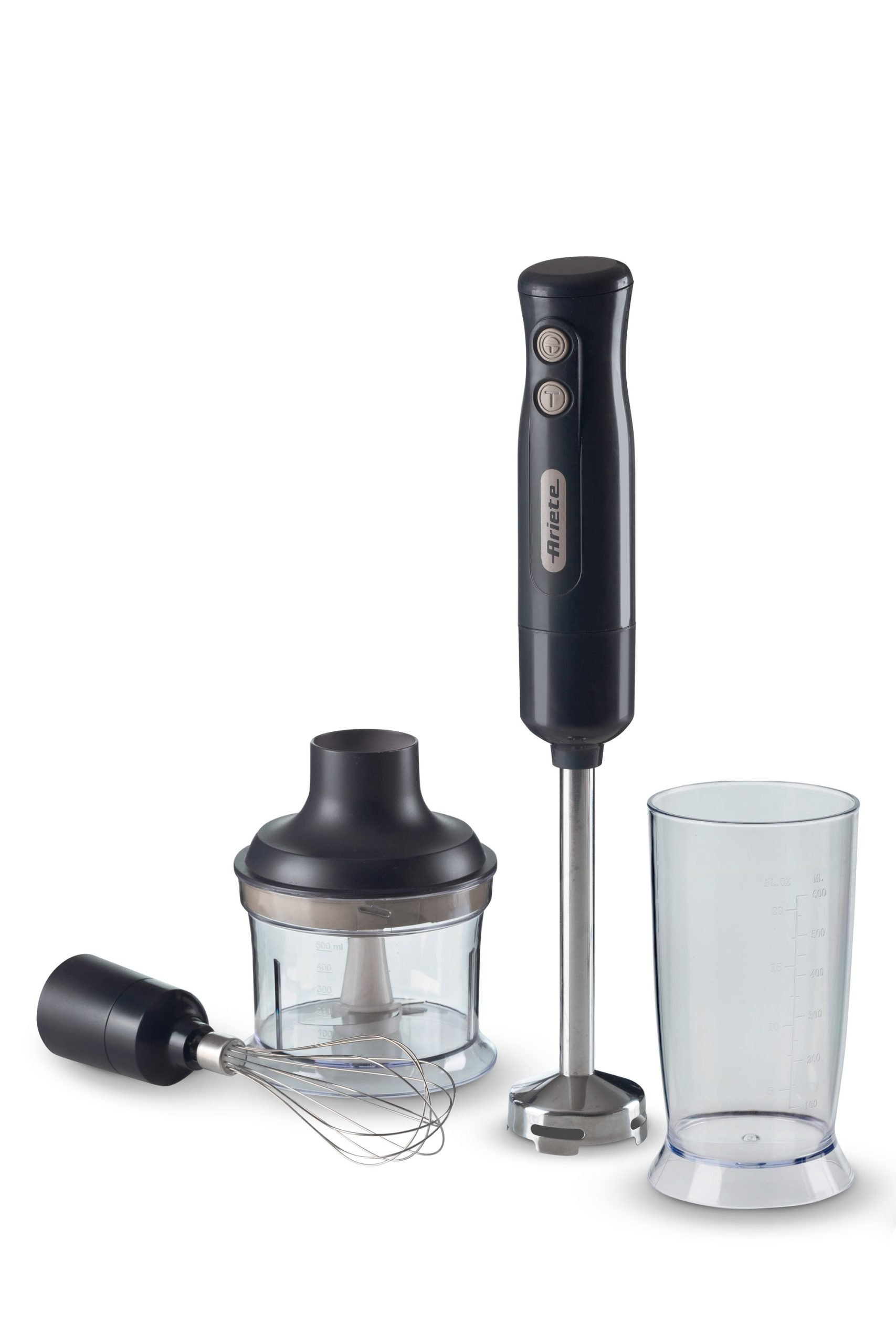 Ariete Breakfast El Blenderi 3in1 Çırpma Teli & Doğrayıcı Aparatlı (koyu Gri)