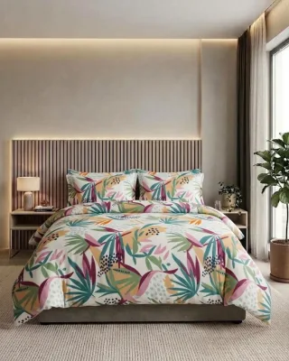 Benekli Polar Nevresim Takımı Kışlık Tek / Çift
