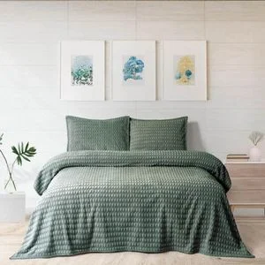 Merinos Modern Line Battaniye Seti Çift Kişilik