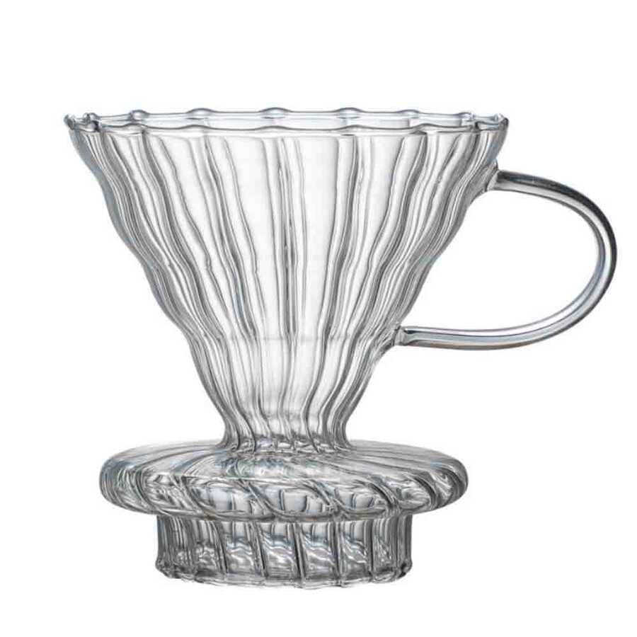 V60 Demleme Cam Şeffaf
