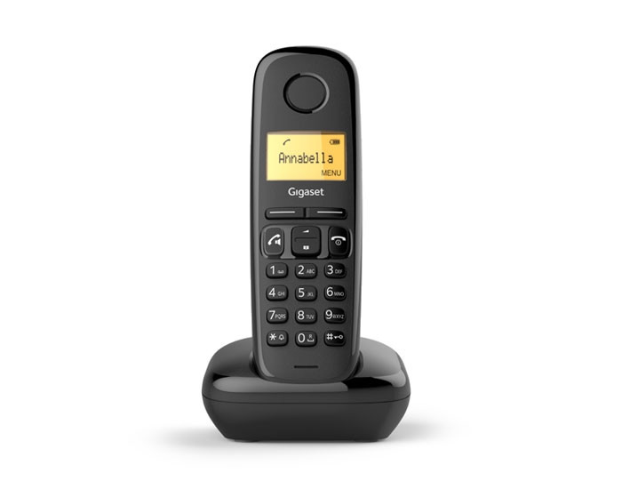 Gigaset A270 Serisi Telsiz Telefon, Siyah