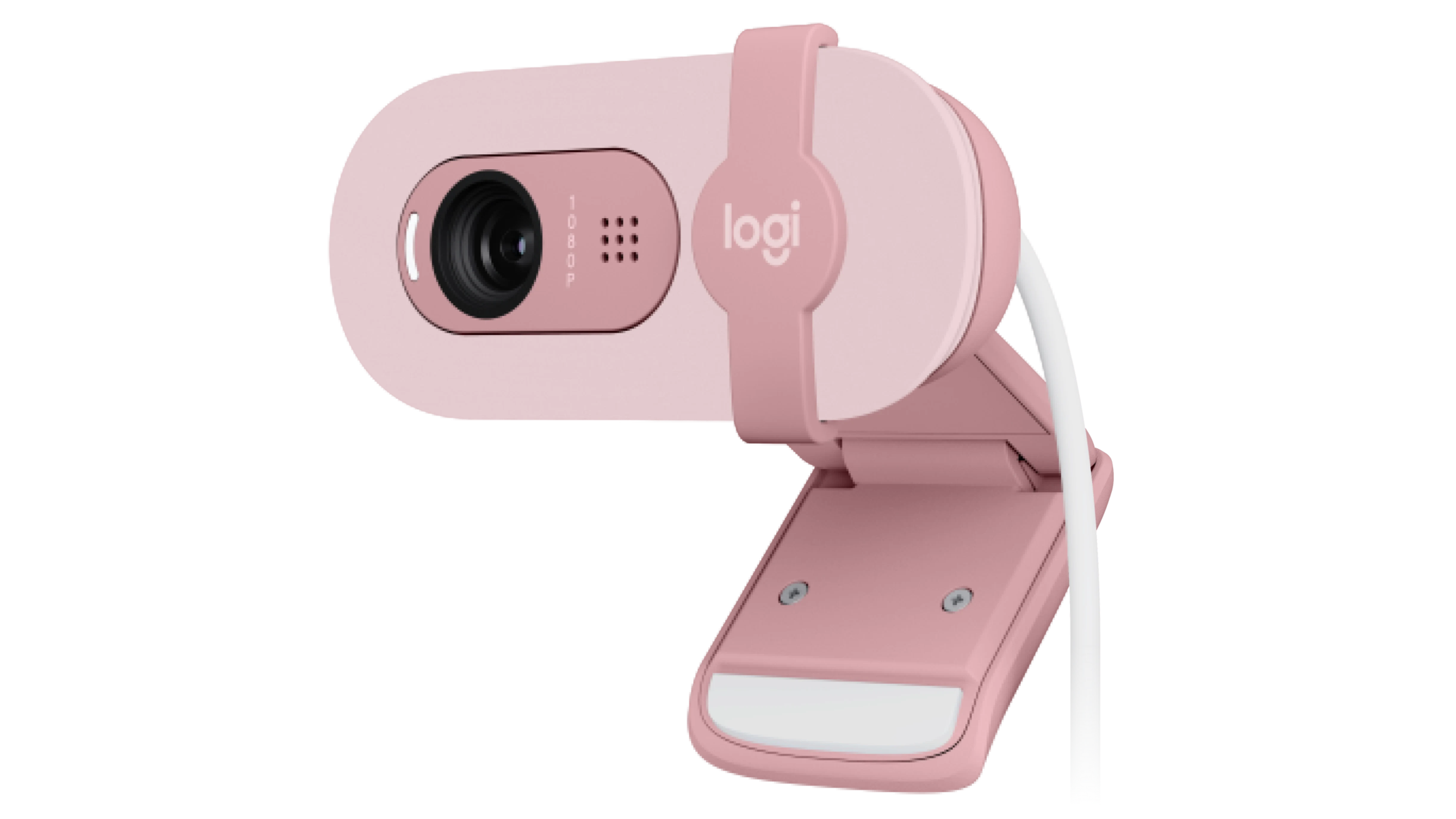 Logitech Brio 100 960-001623 Full HD 1080P Mikrofonlu Webcam, Pembe