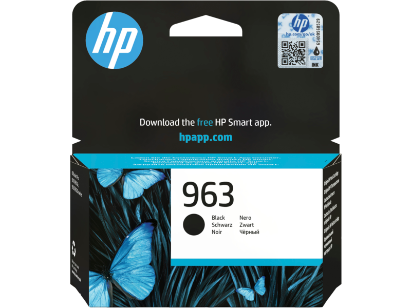 HP 3JA26A 963 Orijinal Mürekkep Kartuşu, Siyah