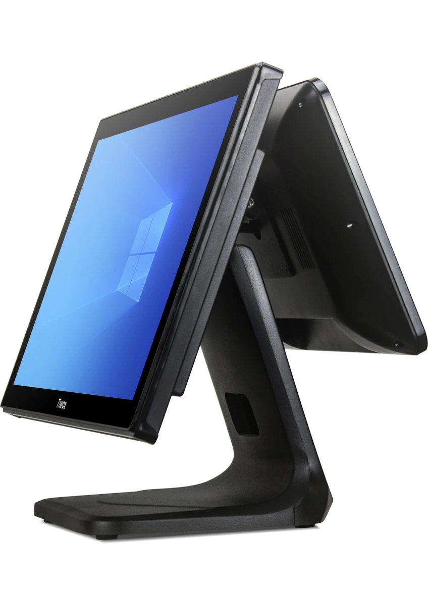 Tiwox TP-7610D Intel i7 10. Nesil 8 GB Ram 128 GB SSD 18.5" + 13.2" Çift Ekranlı Dokunmatik Pos PC