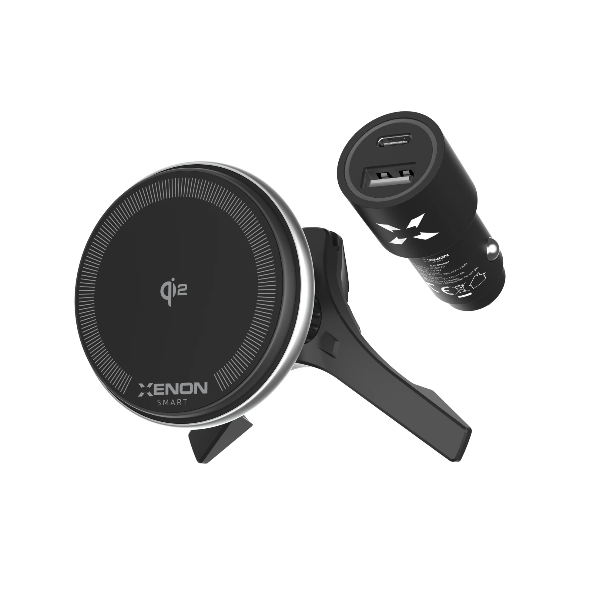 Xenon Smart X6401 Araç İçi Kablosuz Şarj ve Telefon Tutucu