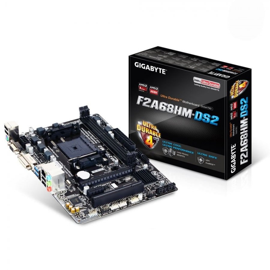 Gigabyte GA-F2A68HM-DS2 Amd A68H Soket DDR3 mATX Anakart