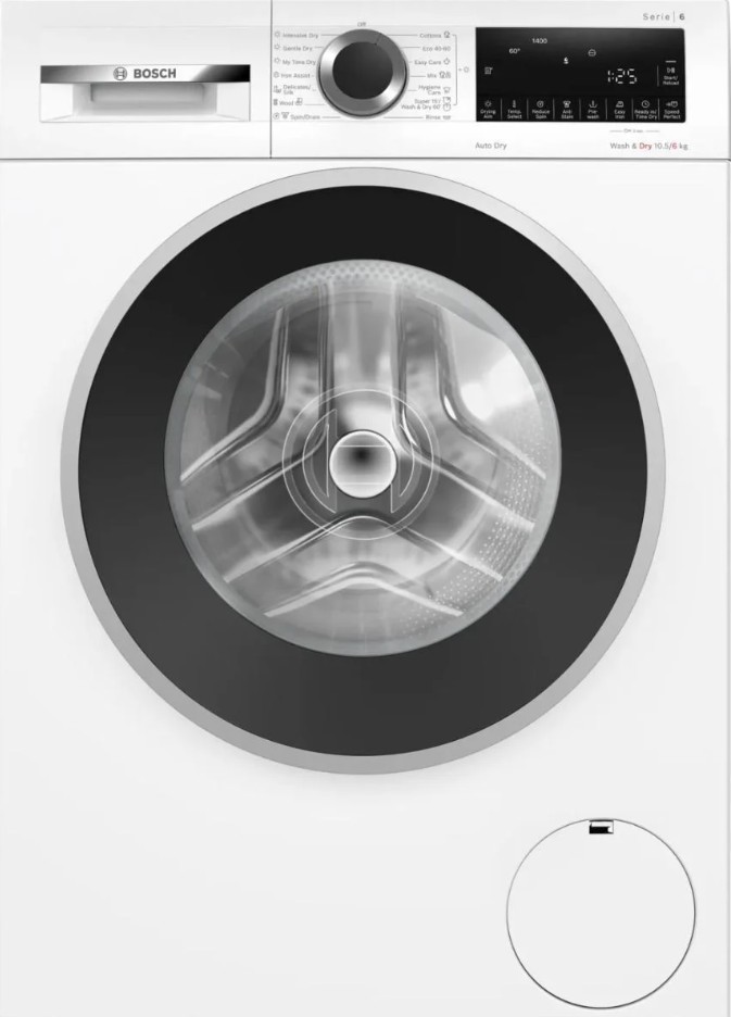 Bosch Wna25401me Çamaşır Makinesi 10.5kg Yıkama - 6kg Kurutma 1400devir Beyaz