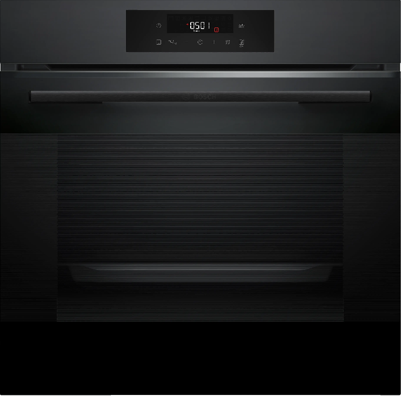 Bosch Serie 6 Ankastre Fırın 60 X 60 Cm Mat Siyah - Hjg852yt0t