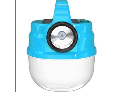 Hurry Bolt Hb-v70 Solar Ve Usb Şarjlı Yuvarlak Kamp Feneri 50w Mavi
