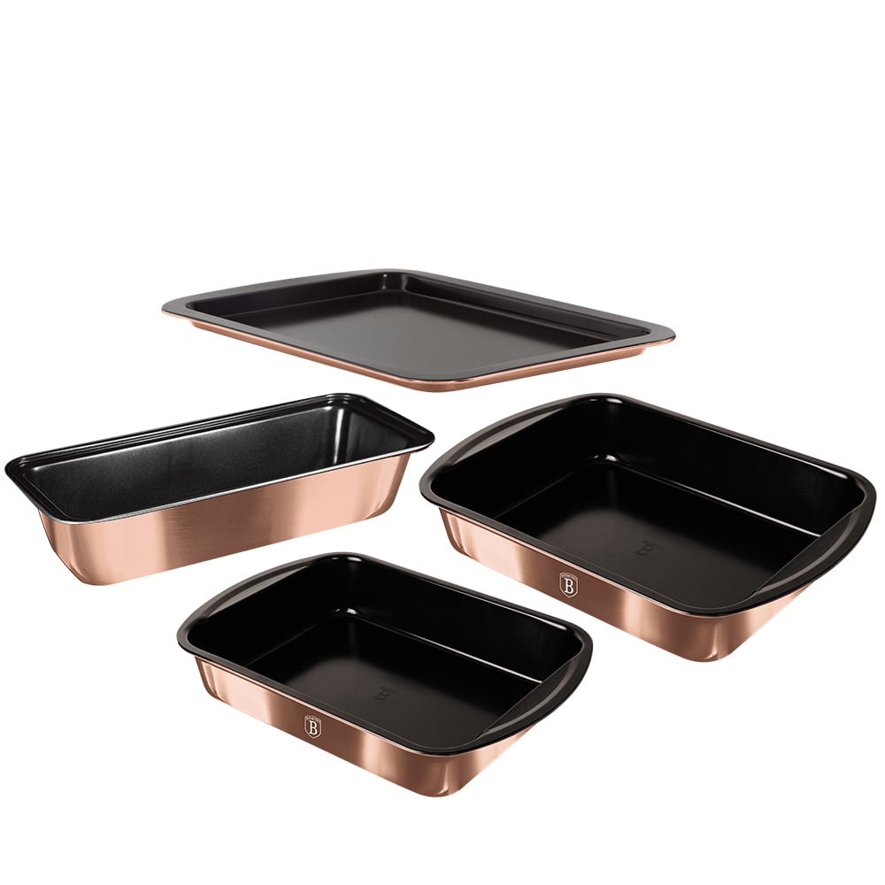 Berlingerhaus Bh-7621 Fırın Tepsisi 4lü Rose Gold