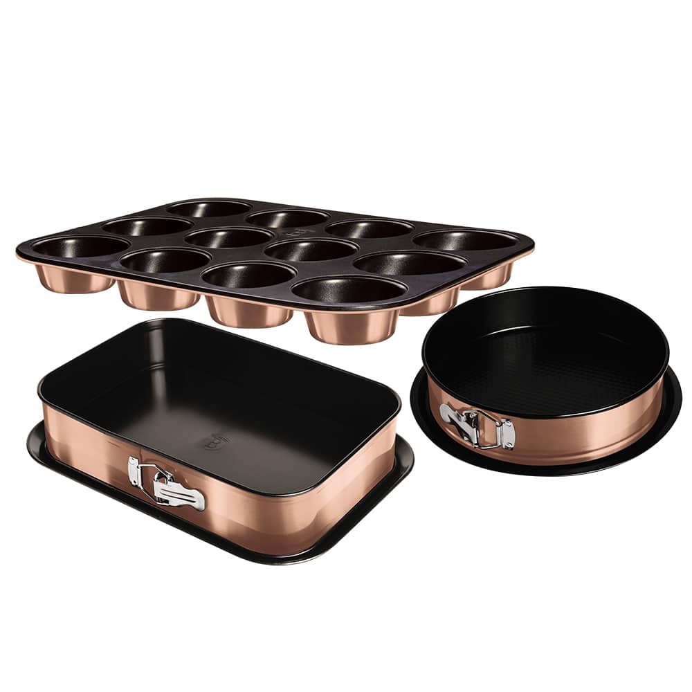 Berlingerhaus Bh-7636 Kek Kalıbı Seti 3 Parça Rose Gold