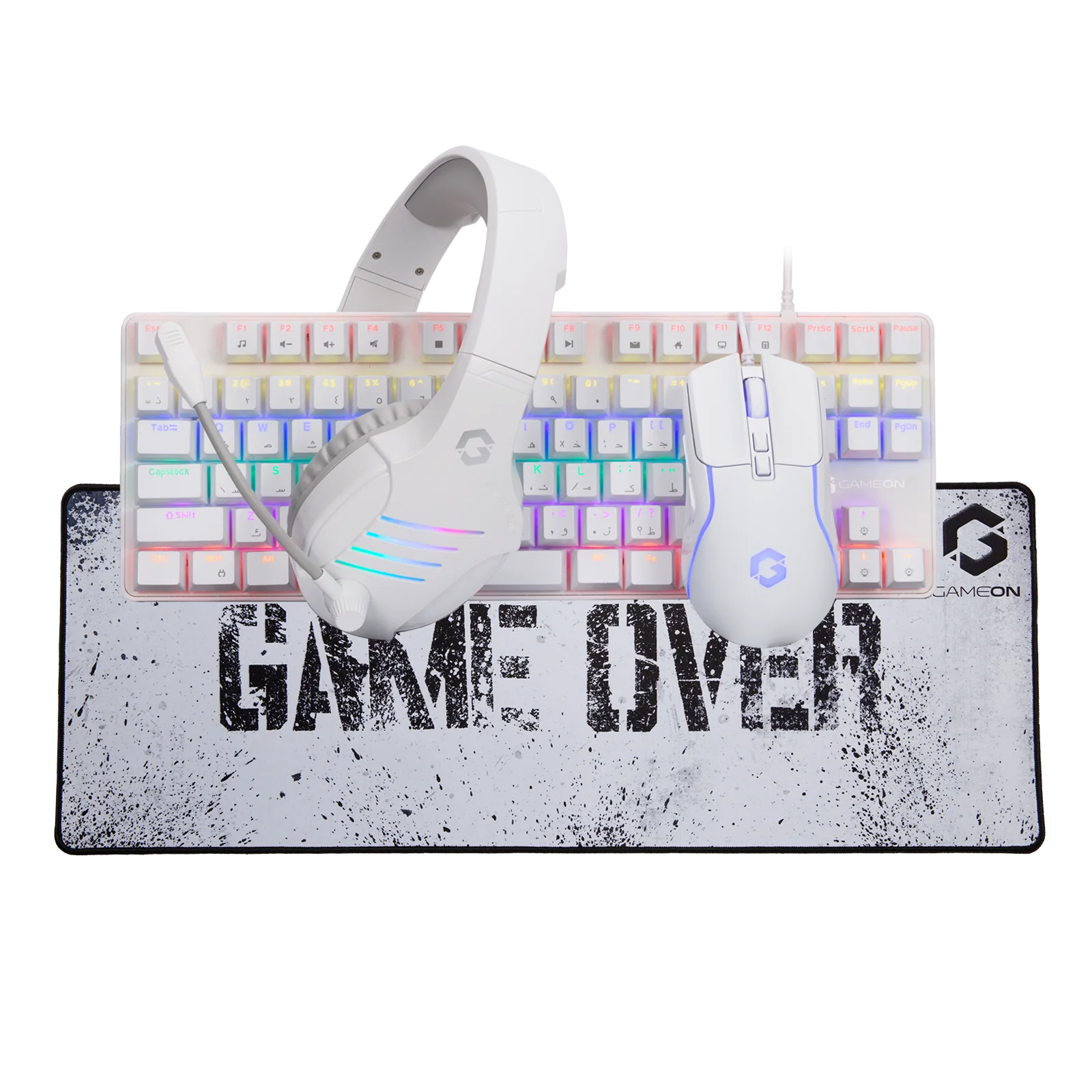 GameOn Viper XA Hepsi Bir Arada Klavye, Kulaklık, Mouse, Mousepad Oyuncu Paketi