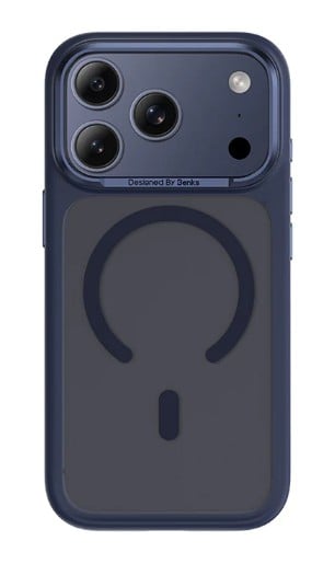 Benks Mist Kılıf iPhone 17 Pro Max Mavi