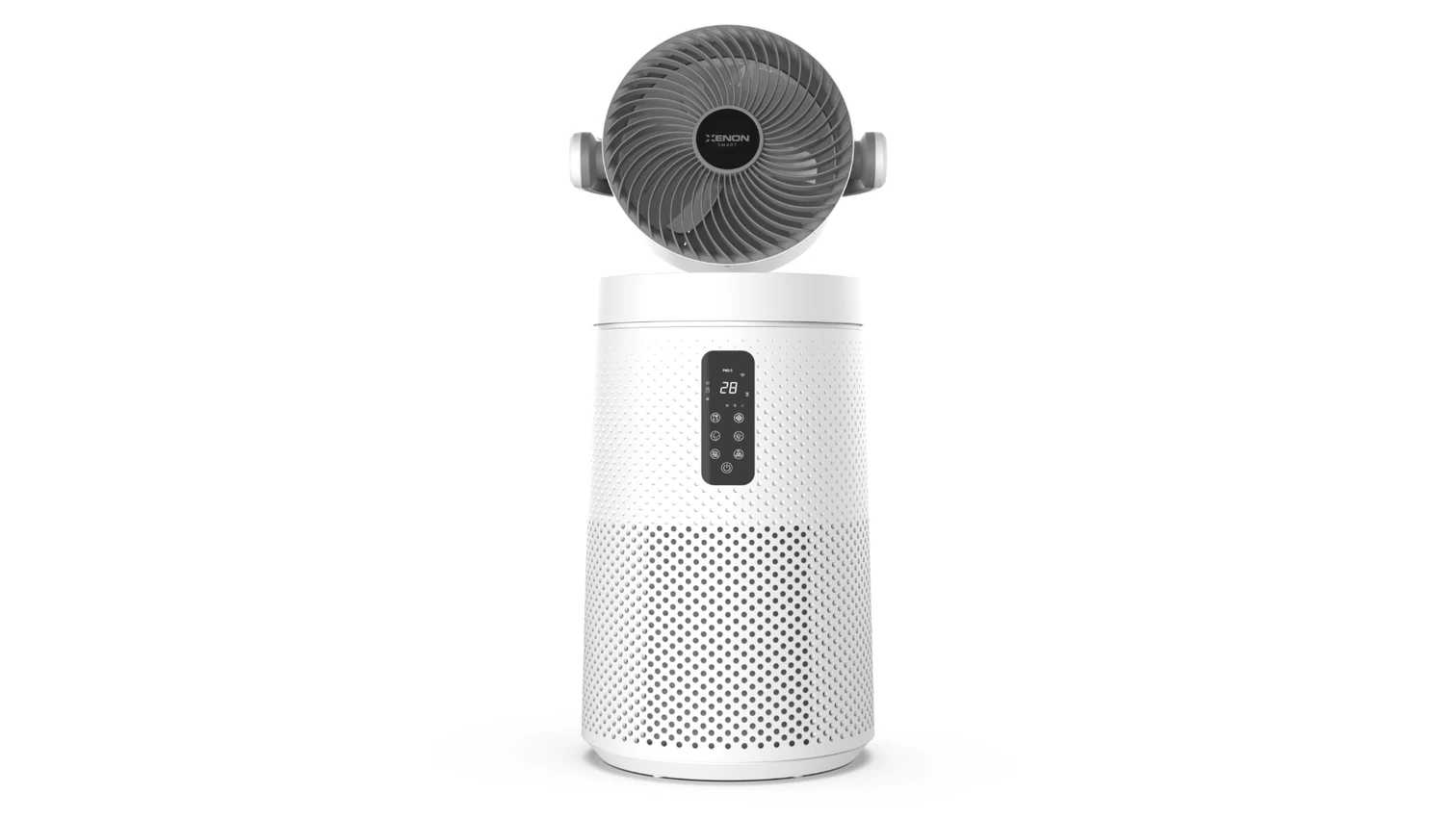 Xenon Smart X7422 Air Purifier Uygulama Denetimli Etkili Akıllı Hava Temizleme Cihazı, Beyaz