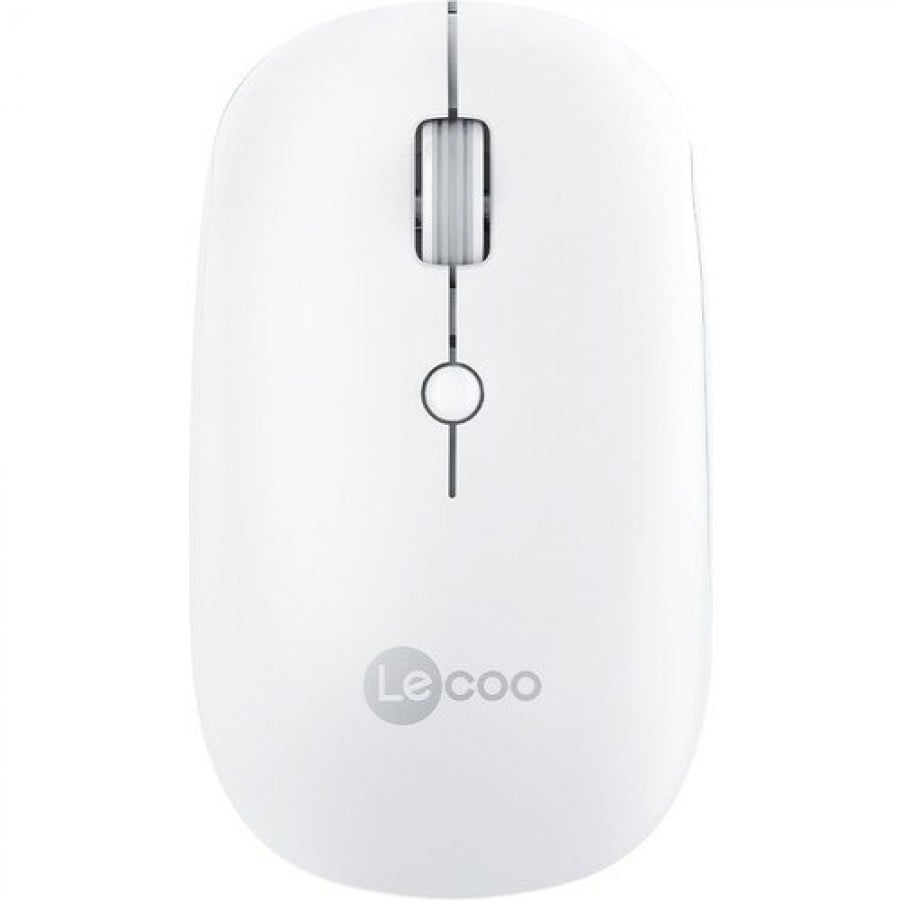 Lenovo Lecoo WS214 Beyaz Kablosuz Optik Mouse