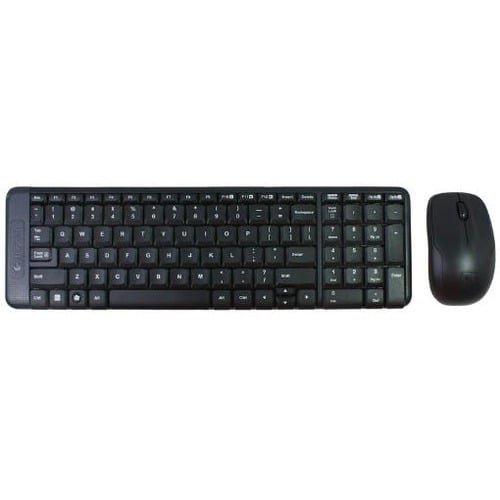 Logitech MK220 Kablosuz Siyah Klavye Mouse Seti