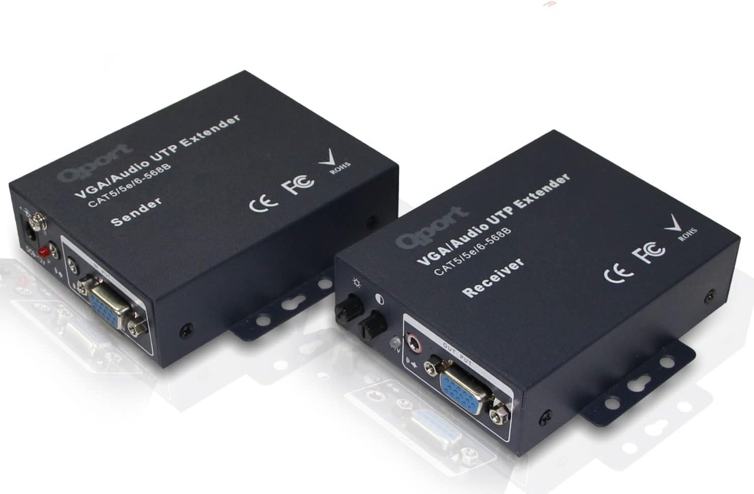 Qport Q-VEX200 2li Paket Vga Utp Extender