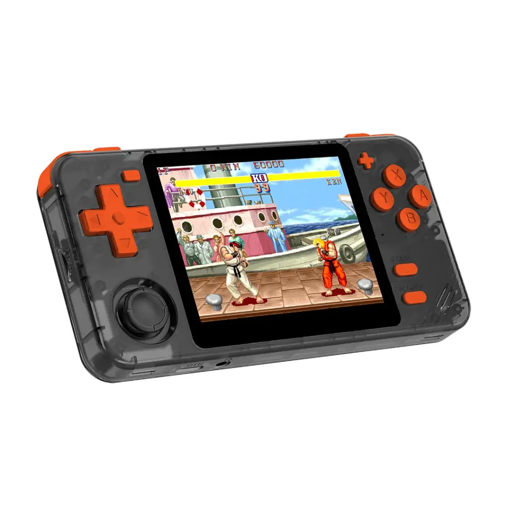 Porodo Gaming 3.5" Ips Arkos 2.4g/5g 256gb Çift Kart Slotlu Retro El Konsolu - Turuncu/siyah Pdx640-ogbk
