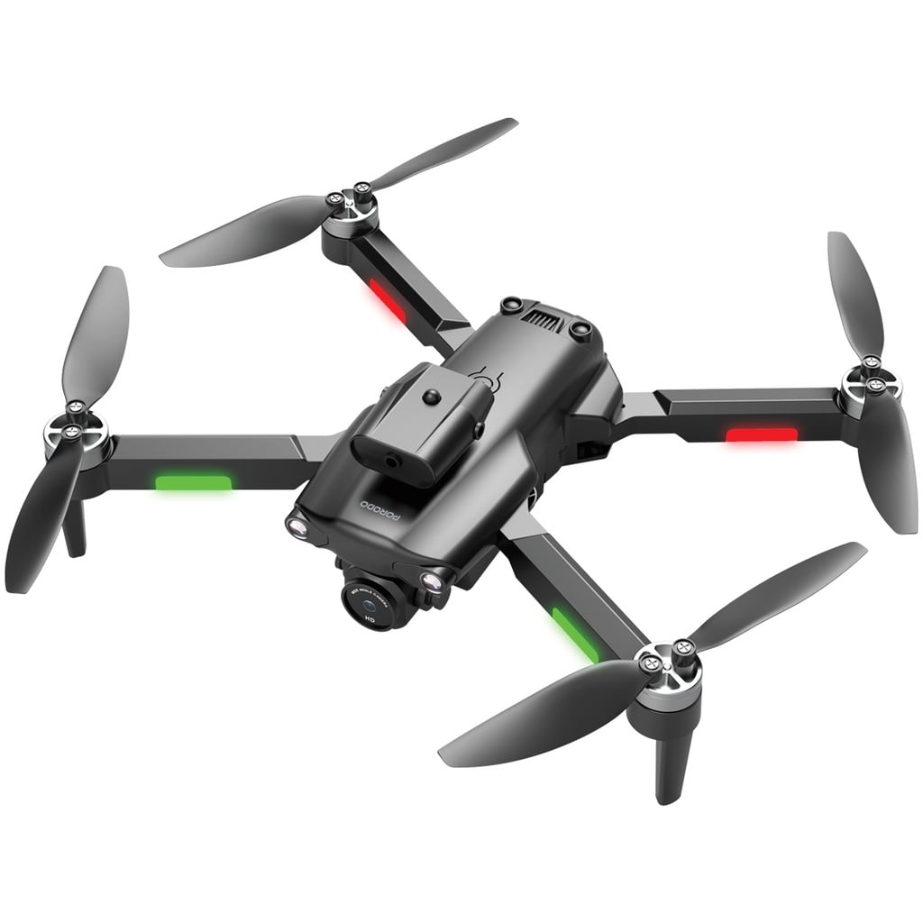 Porodo R/c Katlanabilir Fırçasız Motorlu Ve Kızılötesi Engel Tanıma Sistemli Drone - Siyah Pddrnfbmbk