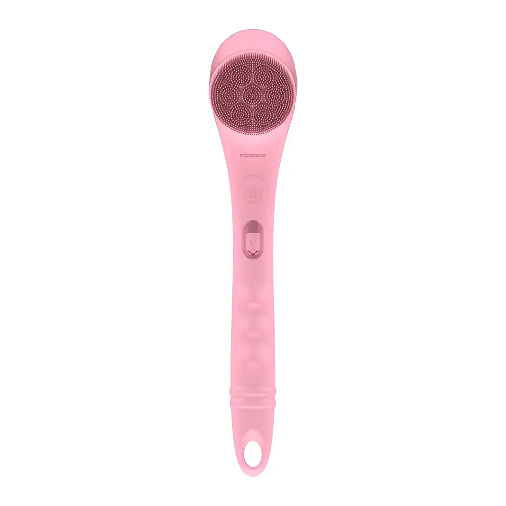 Porodo Lifestyle 4'ü 1 Arada Elektrikli Vücut Fırçası - Pembe Pd-lfst104-pk