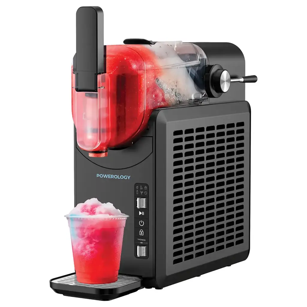 Powerology 200w Dijital Dokunmatik Ekranlı Buzlu İçecek (slushy) Makinesi 2l - Siyah Psm012