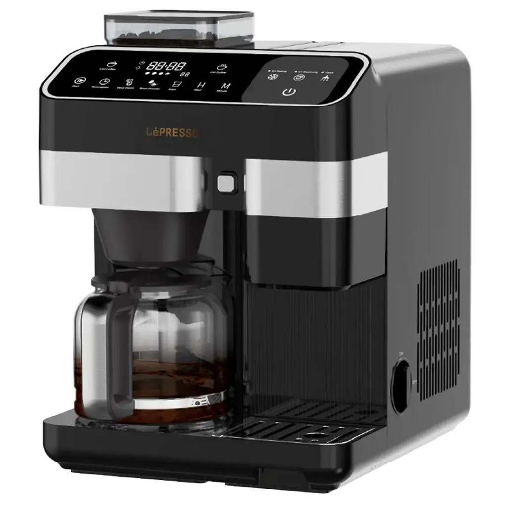 Lepresso Americano Pro Sıcak Ve Soğuk Kahve Makinesi (buz Yapma Ve Sıcak Tutma Fonksiyonlu) - Siyah Lpkyfm12do3bk